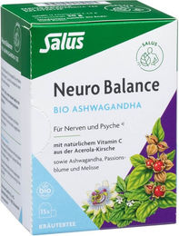 Salus Neuro Balance Bio Ashwagandha Tee 15 Filterbeutel – Bild 1 von 5