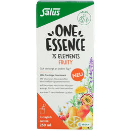 Salus One Essence 75 Elements Fruity Elixier Flüssig 250 ml vegan laktosefrei glutenfrei – Bild 1 von 5