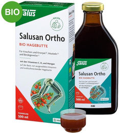 Salus Salusan Ortho Bio-Hagebutten-Tonikum Bio laktosefrei glutenfrei 500 ml – Bild 1 von 5