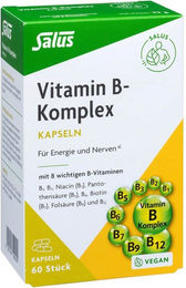 Salus Vitamin B Komplex Kapseln vegan laktosefrei glutenfrei 60 Stück – Bild 1 von 1