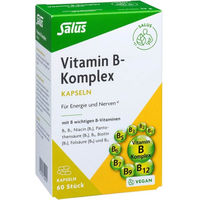 Produktbild von Salus Vitamin B Komplex Kapseln vegan laktosefrei glutenfrei 60 Stück