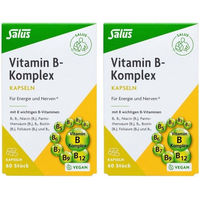 Produktbild von Salus Vitamin B Komplex Kapseln vegan laktosefrei und glutenfrei 120 Stück