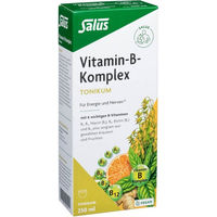 Produktbild von Salus Vitamin B Komplex Tonikum Flüssig 250 ml vegan vegetarisch ohne Zusatzstoffe für Kinder und Erwachsene