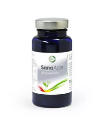 SanaAstin Hawaiian Astaxanthin Kapseln vegan und vegetarisch für Sportler 120 Kapseln – Bild 1 von 1