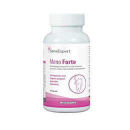 SanaExpert Meno Forte Kapseln Vegan Glutenfrei Laktosefrei – Bild 1 von 2
