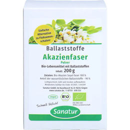 SANATUR Akazienfaser Ballaststoffe Pulver 200 g – Bild 1 von 1