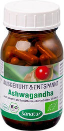 Sanatur Ashwagandha Bio Kapseln 60 Stück – Bild 1 von 2