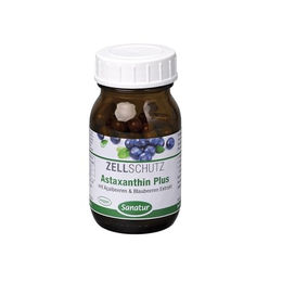 Sanatur Astaxanthin Plus mit Selen Kapseln 60 Stück – Bild 1 von 4