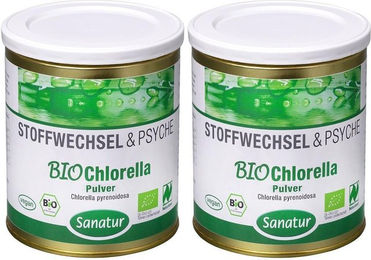 Sanatur Bio Chlorella Mikroalgen Pulver glutenfrei und laktosefrei 300 g – Bild 1 von 1