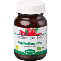 Produktbild von Sanatur Bio Hagebutten Pulver glutenfrei und laktosefrei 160 g