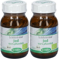 Produktbild von Sanatur Bio Jod aus Kelp Braunalge Kapseln ohne Zusatzstoffe 150 Stück