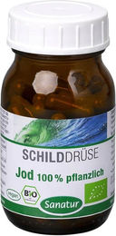 Sanatur Bio Jod aus Kelp Braunalge Kapseln vegan 150 µg 60 Stück – Bild 1 von 3
