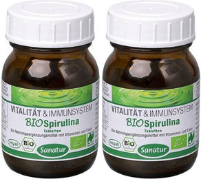 Sanatur BIOSpirulina Bio Spirulina Tabletten – Bild 1 von 1