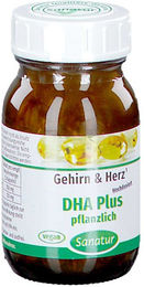 Sanatur DHA Plus Kapseln pflanzlicher Ursprung 80 Stück – Bild 1 von 3