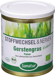 Sanatur Gerstengras Bio Pulver glutenfrei 250 g – Bild 1 von 2