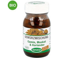 Produktbild von Sanatur GmbH Cumin Muskat und Koriander Gewürzmischung Kräuter-Komplex Kapseln 90 Stück