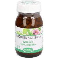 Produktbild von Sanatur Kalzium aus Algenkalk Sango vegan Kapseln