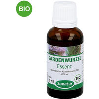 Produktbild von Sanatur Kardenwurzel Essenz Tropfen Bio Vegan Pflanzlicher Ursprung 30 ml