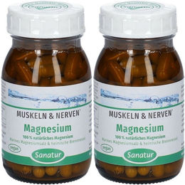 Sanatur Magnesium Kapseln vegan ohne Zusatzstoffe – Bild 1 von 1