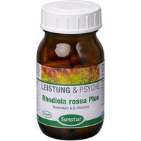 Produktbild von Sanatur Rhodiola Rosea Plus B-Komplex Kapseln 60 Stück