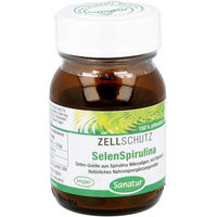 Produktbild von Sanatur Selenspirulina Tabletten mit Spirulina 100 Stück
