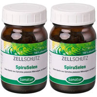 Produktbild von Sanatur SpiruSelen Spirulina und Selenhefe Tabletten