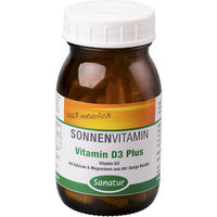 Produktbild von Sanatur Vitamin D3 Plus mit Algenkalk Sango vegan Kapseln