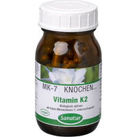 Produktbild von Sanatur Vitamin K2 MK-7 Kapseln 90 Stück glutenfrei laktosefrei ohne Zusatzstoffe