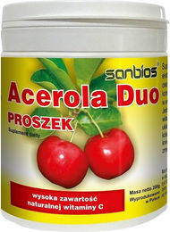 SANBIOS Acerola Duo Pulver mit Acerola und Hagebutte 200g – Bild 1 von 1