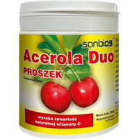 Produktbild von SANBIOS Acerola Duo Pulver mit Acerola und Hagebutte 200g