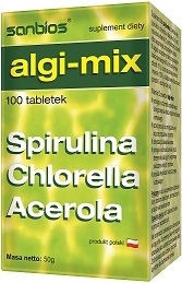 SANBIOS Algi-Mix Superfood-Mischung 100 Tabletten – Bild 1 von 1