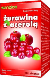 SANBIOS Cranberry mit Acerola Tabletten 60 Stück – Bild 1 von 1