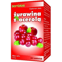 Produktbild von SANBIOS Cranberry mit Acerola Tabletten 60 Stück