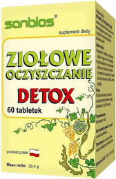 SANBIOS Kräuterreinigung Detox Kräuter-Komplex Tabletten mit pflanzlichem Ursprung 60 Stück – Bild 1 von 1