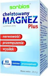 SANBIOS Magnesium Plus Komplex Tabletten für Sportler 60 Stück – Bild 1 von 1