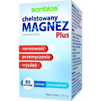 Produktbild von SANBIOS Magnesium Plus Komplex Tabletten für Sportler 60 Stück
