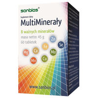 Produktbild von Sanbios Multiminerals Mineralstoff-Komplex Tabletten 60 Stück