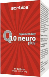 SANBIOS Q10 Neuro Plus mit Ubiquinon und Rhodiola Rosea 60 Tabletten – Bild 1 von 1