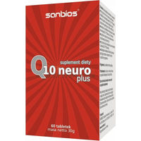 Produktbild von SANBIOS Q10 Neuro Plus mit Ubiquinon und Rhodiola Rosea 60 Tabletten