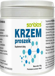 SANBIOS Silizium Kieselerde Pulver 100g – Bild 1 von 1