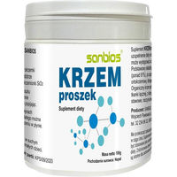 Produktbild von SANBIOS Silizium Kieselerde Pulver 100g