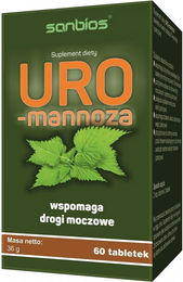 SANBIOS Uro-Mannose mit Brennnessel 60 Tabletten – Bild 1 von 1