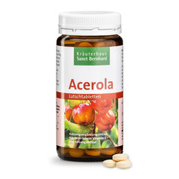 Sanct Bernhard Acerola Lutschtabletten mit Hagebutte 180 Stück – Bild 1 von 1