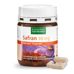 Sanct Bernhard Anti-Stress-Komplex mit Safran-Extrakt Kapseln 60 Stück – Bild 1 von 1