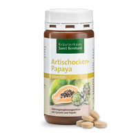 Produktbild von Sanct Bernhard Artischocken-Papaya-Tabletten mit Papain und Kräuter-Komplex 160 Tabletten