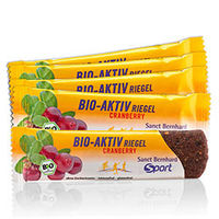 Produktbild von Sanct Bernhard Bio-Aktiv-Riegel Cranberry 11er-Packung