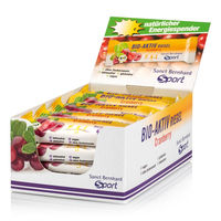 Produktbild von Sanct Bernhard Bio-Aktiv-Riegel Cranberry 20er-Box