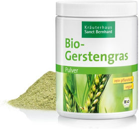 Sanct Bernhard Bio Gerstengras Pulver 1000 g – Bild 1 von 2