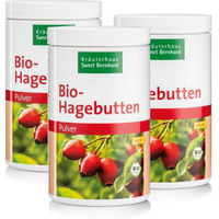 Produktbild von Sanct Bernhard Bio Hagebutten-Pulver vegan und vegetarisch 1000 g
