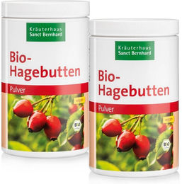 Sanct Bernhard Bio Hagebutten-Pulver vegan und vegetarisch 1000 g – Bild 1 von 2